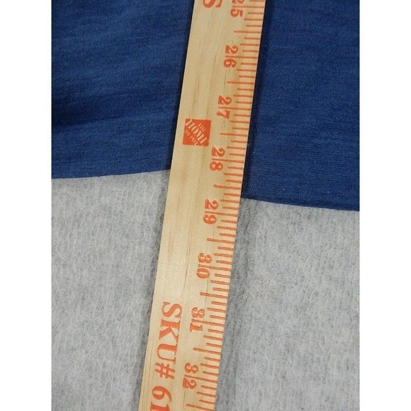 Redington Wool Blend 1/2 Zip Base Layer Pullover‎ Shirt (Men's Medium) Blue - Picture 4 of 11